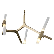 Люстра на штанге ST-Luce Lacon1c1ta SL947.202.10 цвет плафона/подвески Белый, цвет арматуры Золото-9