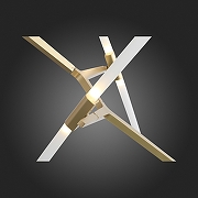 Люстра на штанге ST-Luce Lacon1c1ta SL947.202.14 цвет плафона/подвески Белый, цвет арматуры Золото-10