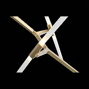 Люстра на штанге ST-Luce Lacon1c1ta SL947.202.14 цвет плафона/подвески Белый, цвет арматуры Золото-11