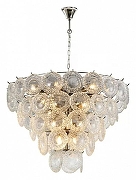 Люстра iLamp Rockfeller P2549-18 NIC цвет плафона/подвески Прозрачный, цвет арматуры Никель-1