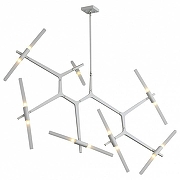 Люстра на штанге ST-Luce Laconicita SL947.502.14 цвет плафона/подвески Белый, цвет арматуры Белый-2