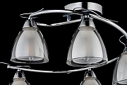 Люстра Arti Lampadari Paola, Tavenna Nickel Paola E 1.1.5 N цвет плафона/подвески Белый, Прозрачный, цвет арматуры Никель-3