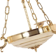 Люстра Arti Lampadari Pavia Pavia E 1.13.3 G цвет плафона/подвески Белый, цвет арматуры Золото-3