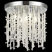 Люстра EVOLUCE Lucchio SLE103302-05 цвет плафона/подвески Прозрачный, цвет арматуры Хром-6
