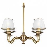 Люстра Covali PL-30353 цвет плафона/подвески Белый, Латунь, цвет арматуры Латунь