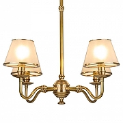 Люстра Covali PL-30353 цвет плафона/подвески Белый, Латунь, цвет арматуры Латунь-1