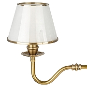 Люстра Covali PL-30353 цвет плафона/подвески Белый, Латунь, цвет арматуры Латунь-3