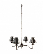 Люстра на штанге Covali PL-51117 цвет плафона/подвески Латунь, цвет арматуры Серебро-1