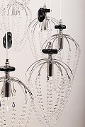 Люстра Manne PL.5301 PL.5301-(10+5)+6CH-cristall цвет плафона/подвески Прозрачный, цвет арматуры Хром-2
