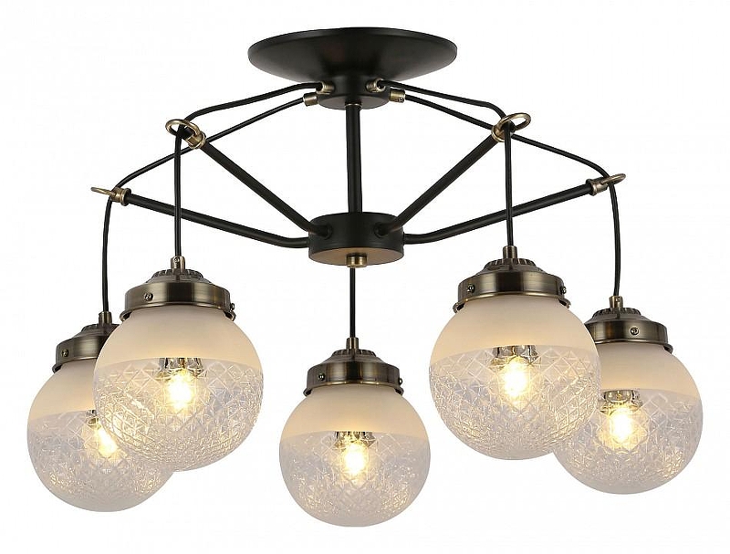 Люстра на штанге EVOLUCE Str1cce SLE110302-05 