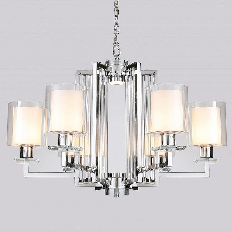 Люстра iLamp King RM6201-6 CR+CL 