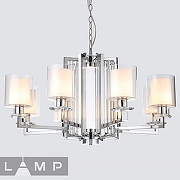 Люстра iLamp King RM6201-8 CR+CL 