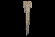 Люстра Arti Lampadari Santa Gold Santa E 1.8.40.600 G цвет плафона/подвески Прозрачный, цвет арматуры Золото-1