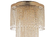 Люстра Arti Lampadari Santa Gold Santa E 1.8.40.600 G цвет плафона/подвески Прозрачный, цвет арматуры Золото-2