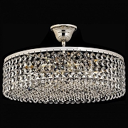 Люстра на штанге Arti Lampadari Sara Silver Sara E 1.3.40.101 S цвет плафона/подвески Прозрачный, цвет арматуры Серебро-1