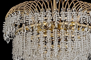 Люстра Arti Lampadari Sardinia Gold Sardinia E 1.5.40.105 G цвет плафона/подвески Прозрачный, цвет арматуры Золото-3