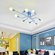 Люстра Imperiumloft SCHEME SCHEMEBLUE01 цвет плафона/подвески Синий, цвет арматуры Синий-2