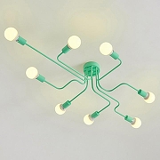 Люстра Imperiumloft SCHEME SCHEMEGREEN01 цвет плафона/подвески Зеленый, цвет арматуры Зеленый-1