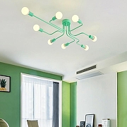 Люстра Imperiumloft SCHEME SCHEMEGREEN01 цвет плафона/подвески Зеленый, цвет арматуры Зеленый-2