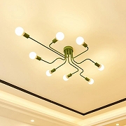 Люстра Imperiumloft SCHEME SCHEMEHACKY01 цвет плафона/подвески Зеленый, цвет арматуры Зеленый-1