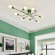 Люстра Imperiumloft SCHEME SCHEMEHACKY01 цвет плафона/подвески Зеленый, цвет арматуры Зеленый-3