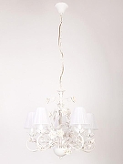 Люстра Abrasax 0826 SD0826/5 цвет плафона/подвески Белый, цвет арматуры Белый-1