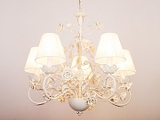 Люстра Abrasax 0826 SD0826/5 цвет плафона/подвески Белый, цвет арматуры Белый-2