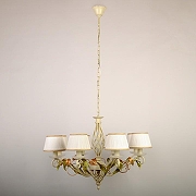 Люстра Abrasax Suzanne SD0940/8 цвет плафона/подвески Белый, цвет арматуры Бежевый-3