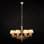 Люстра Abrasax Suzanne SD0940/8 цвет плафона/подвески Белый, цвет арматуры Бежевый-5