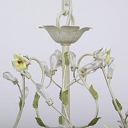 Люстра Abrasax Suzanne SD0991/5 цвет плафона/подвески Желтый, Зеленый, Прозрачный, цвет арматуры Бежевый-2