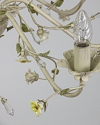 Люстра Abrasax Suzanne SD0991/8 цвет плафона/подвески Желтый, Зеленый, Прозрачный, цвет арматуры Бежевый-3