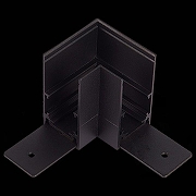 Соединитель угловой L-образный для треков накладных ST-Luce ST003 ST007.419.00 цвет арматуры Черный-1