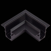 Соединитель угловой L-образный для треков встраиваемых ST-Luce ST004 ST007.429.00 цвет арматуры Черный-1