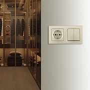 Блок с розеткой и выключателем Arte Milano SET06-2 SET06-2-30-2-40-1 shampan цвет Бежевый-2