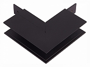 Соединитель угловой внешний для треков накладных ST-Luce ST003 ST007.469.00 цвет арматуры Черный