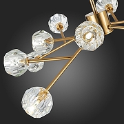 Люстра ST-Luce Romano SL1166.303.12 цвет плафона/подвески Прозрачный, цвет арматуры Латунь-11