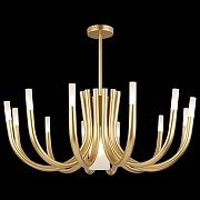 Люстра на штанге ST-Luce Pafe SL1173.202.13 цвет плафона/подвески Белый, цвет арматуры Золото-2