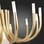Люстра на штанге ST-Luce Pafe SL1173.202.13 цвет плафона/подвески Белый, цвет арматуры Золото-6