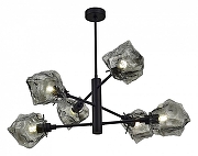 Люстра на штанге ST-Luce Port1c1 SL1175.402.06 цвет плафона/подвески Зеленый, цвет арматуры Черный-1