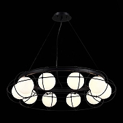 Люстра ST-Luce Beata SL1189.403.10 цвет плафона/подвески Опал, цвет арматуры Черный-3