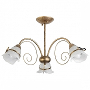 Люстра на штанге TopLight Bridget TL3620X-03 цвет плафона/подвески Белый, цвет арматуры Золото