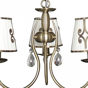 Люстра TopLight Dorris TL7500D-03AB цвет плафона/подвески Белый, цвет арматуры Бронза-1