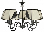 Люстра TopLight Donna TL7510D-05BL цвет плафона/подвески Белый, цвет арматуры Черный