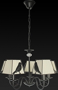 Люстра TopLight Donna TL7510D-05BL цвет плафона/подвески Белый, цвет арматуры Черный-2