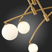 Люстра на штанге ST-Luce Sembrare SL1208.302.06 цвет плафона/подвески Белый, цвет арматуры Золото-7