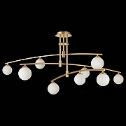 Люстра на штанге ST-Luce Sembrare SL1208.302.09 цвет плафона/подвески Белый, цвет арматуры Золото-2