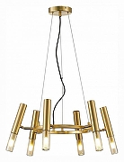 Люстра ST-Luce Eclip SL1236.203.06 цвет плафона/подвески Золото, Коньячный, цвет арматуры Золото-1