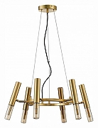 Люстра ST-Luce Eclip SL1236.203.06 цвет плафона/подвески Золото, Коньячный, цвет арматуры Золото-2