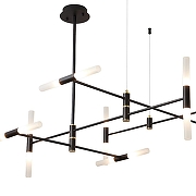 Люстра на штанге ST-Luce SL1216.403.16 цвет плафона/подвески Белый, цвет арматуры Черный-2