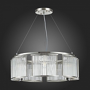 Люстра ST-Luce Velletr1 SL1627.103.07 цвет плафона/подвески Прозрачный, цвет арматуры Хром-7